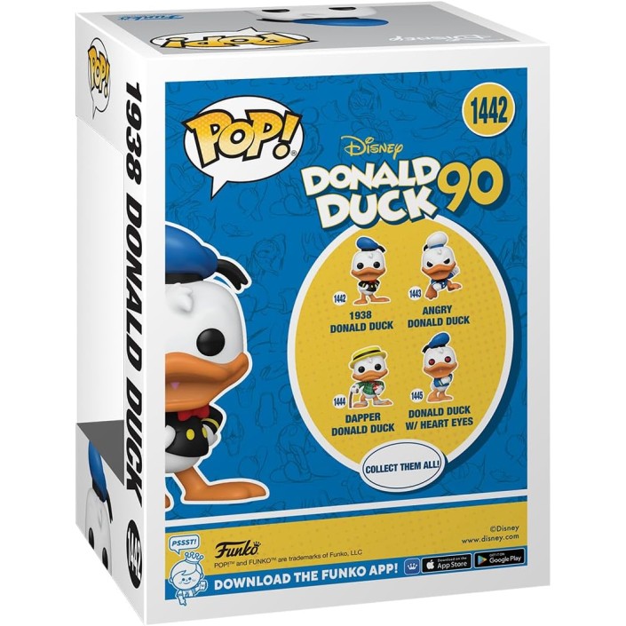 Figura Funko Pop! Disney 1938 Pato Donald...