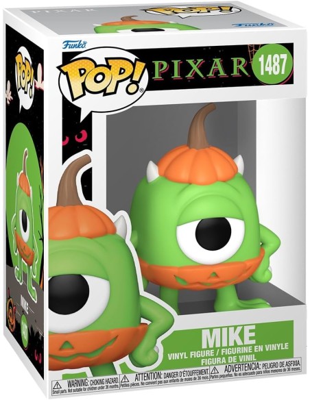 Figura Funko Pop! Pixar Monstruos SA Mike de Calabaza 1487 | 80857
