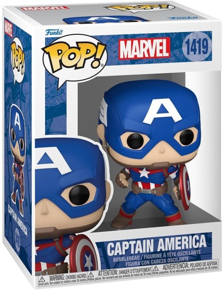 Figura Funko Pop! Marvel Capitán America Modelo 1419 | 82497