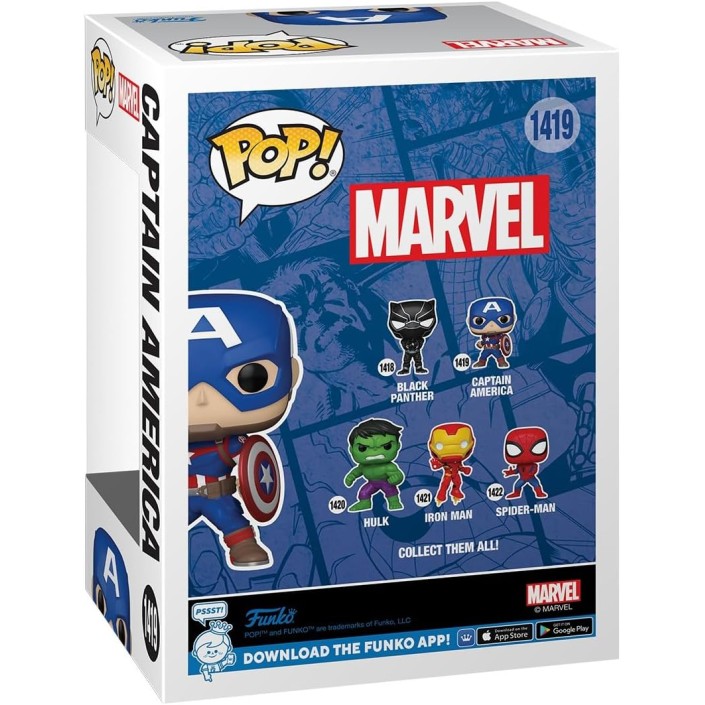 Figura Funko Pop! Marvel Capitán America Modelo...