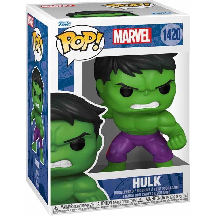 Figura Funko Pop! Marvel Hulk Modelo 1420 | 82498