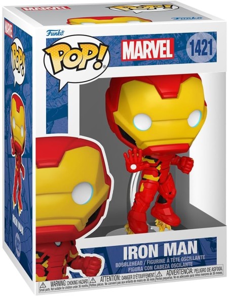 Figura Funko Pop! Marvel Iron Man Modelo 1421 | 82499