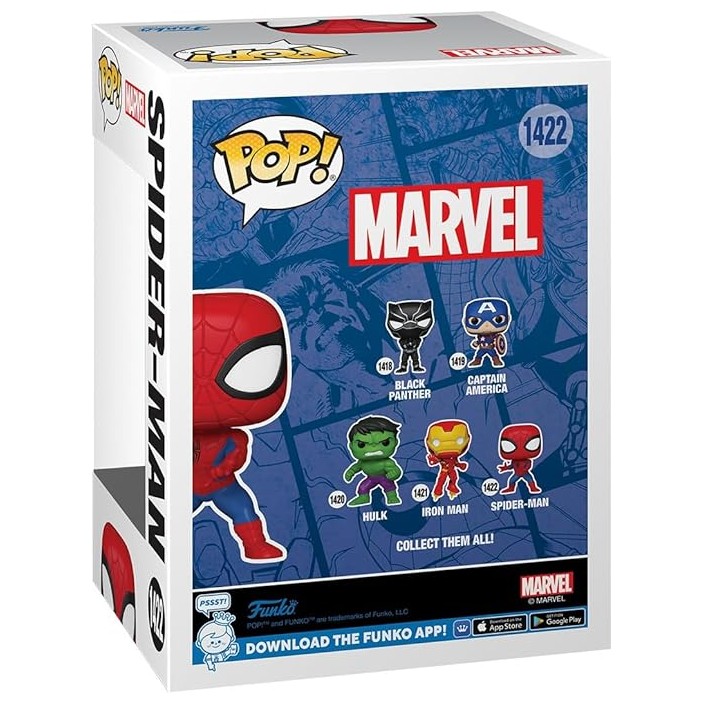 Figura Funko Pop! Marvel Spider-Man Modelo 1422...