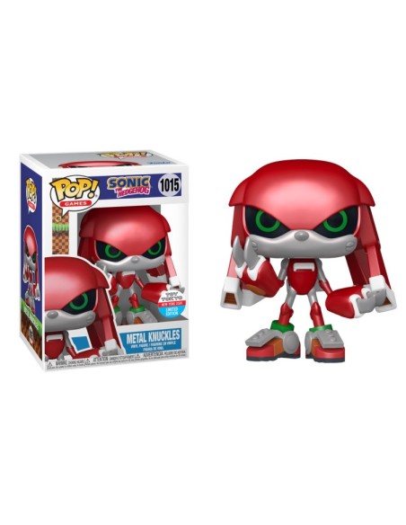 Figura Funko Pop! Juegos Sonic The Hedgehog Metal Knuckels Modelo 1015 | 78699 Edición Limitada Toy Tokio