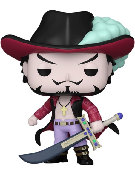 Figura Funko Pop! Animación One Piece Dracule Mihawk Modelo 1521 | 77108 Edición Especial