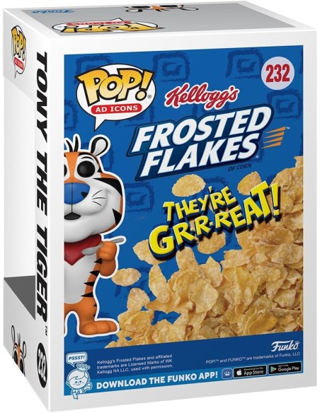 Figura Funko Pop! Iconos Kellogg´s Frosted Flakes Tony Tiger Modelo 232 | 81055