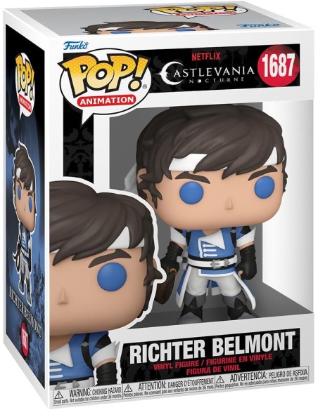 Figura Funko Pop! Animación Castlevania Ritcher Belmont Modelo 1687 | 80273
