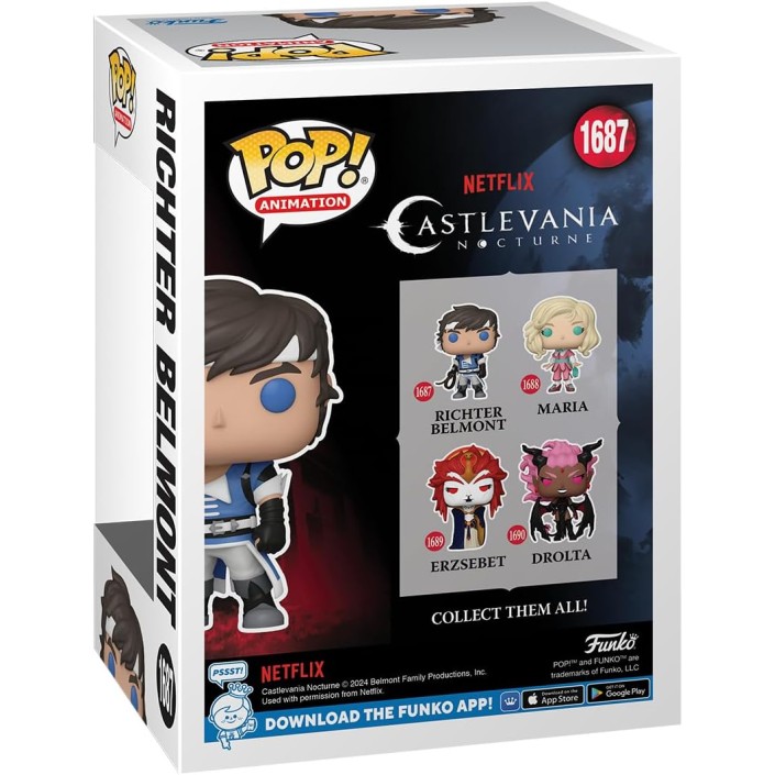 Figura Funko Pop! Animación Castlevania Ritcher...