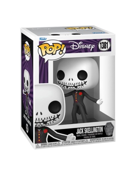 Figura Funko Pop! Disney Jack Skellinton Modelo 1381 | 72384