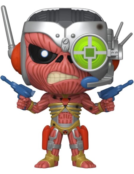 Figura Funko Pop! Rocks Iron Maiden Cyborg Eddie Modelo 438 | 80487