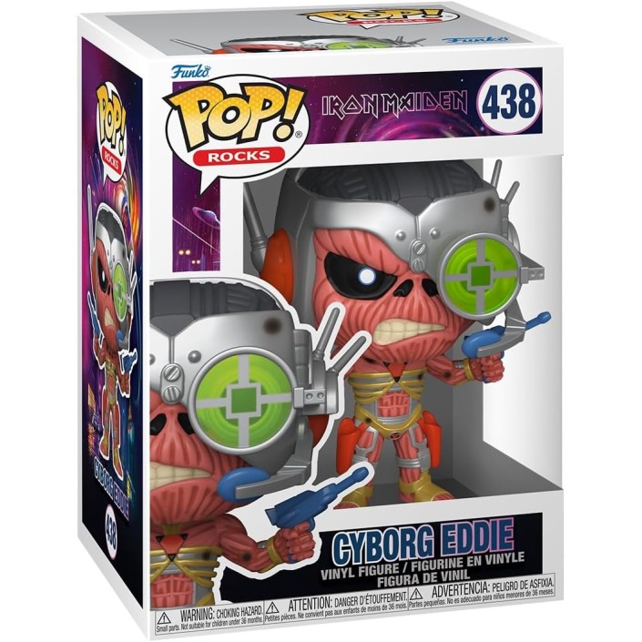 Figura Funko Pop! Rocks Iron Maiden Cyborg...
