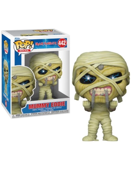 Figura Funko Pop! Rocks Iron Maiden Mummy Eddie Modelo 442 | 84021