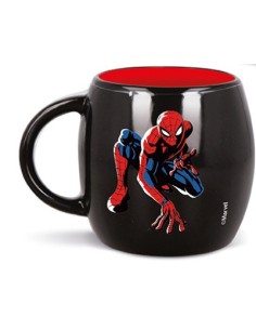 Taza Marvel Spider-Man de 380 ml Negro