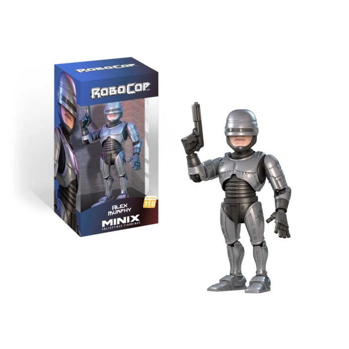 Figura Minix Robocop Alex Murphy Modelo 118