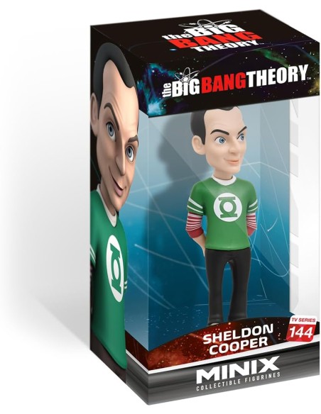 Figura Minix The Big Bang Theory Shledon Cooper Modelo 144
