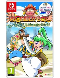 Juego Wonder Boy Asha in Monster World para Nintendo Switch