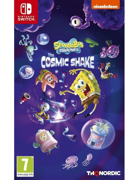 Juego Sponge Bob Esponja The Cosmic Shake Para Nintendo Switch