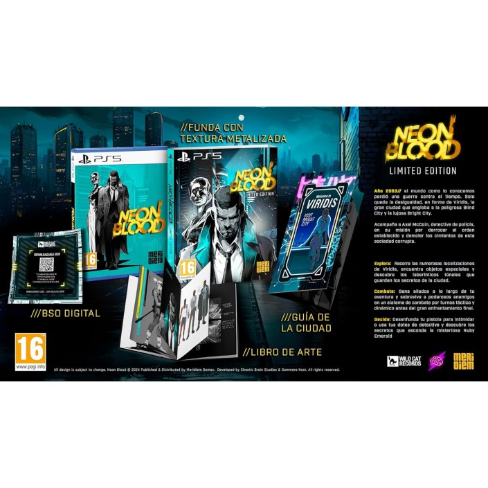 Juego Neon Blood Limited Edition para...