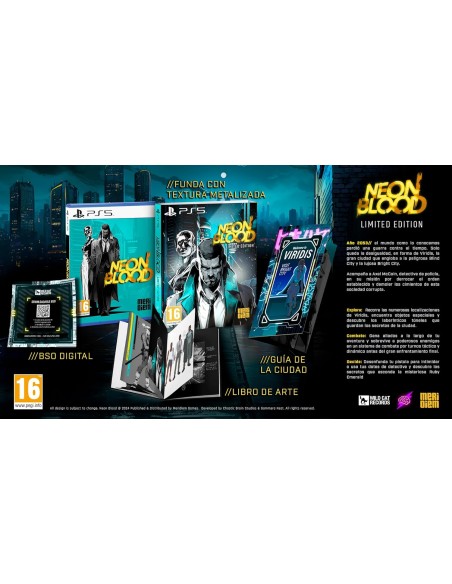 Juego Neon Blood Limited Edition para Playstation 5 | PS5
