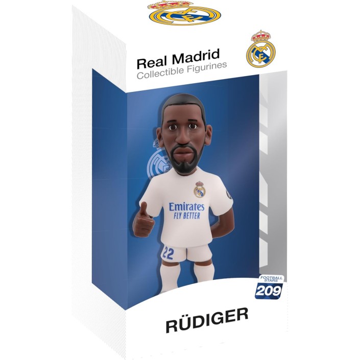 Figura Minix Rudiger Real Madrid Modelo 209