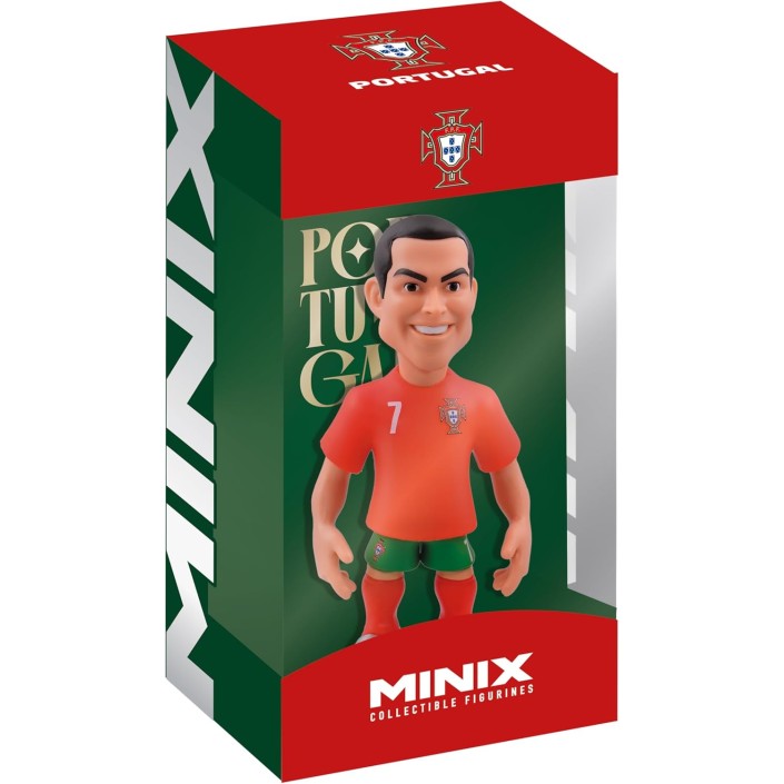 Figura Minix Cristiano Ronaldo Portugal Modelo 7