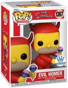 Figura Funko Pop! Los Simpsons Homer Diablo Modelo 1367 |... 2