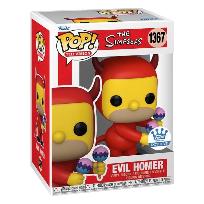 Figura Funko Pop! Los Simpsons Homer Diablo...