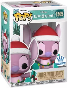 Figura Funko Pop! Disney Angel con Luces de Navidad...