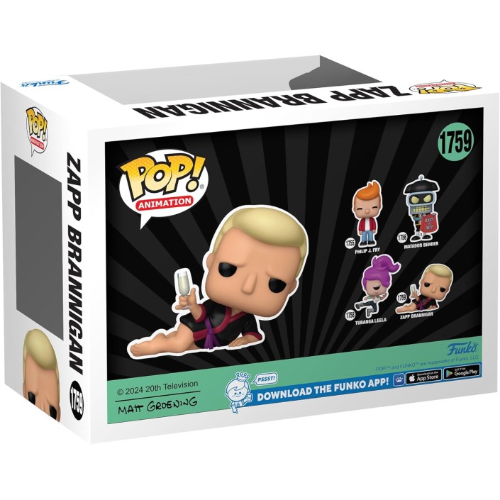 Figura Funko Pop! Futurama Zapp Branningan...