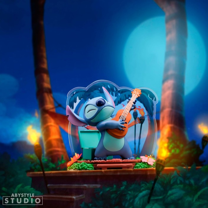Figura Abystyle Disney Stitch con Guitarra...