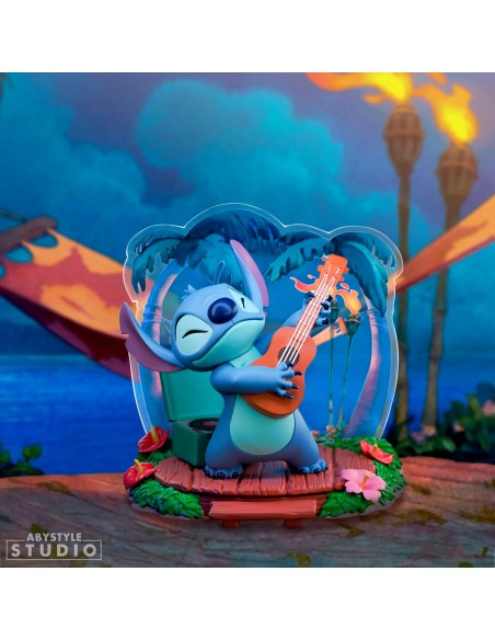 Figura Abystyle Disney Stitch con Guitarra Modelo 78