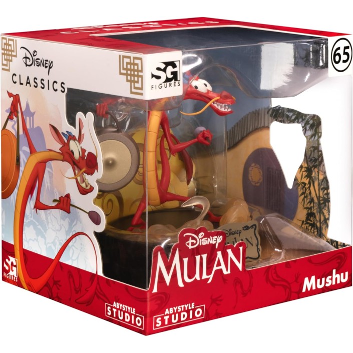 Figura Abystyle Disney Mulán Mushu Modelo 65
