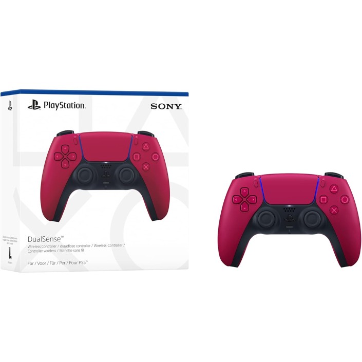 Mando Sony Dualsense Color Rojo Cosmic Red para...
