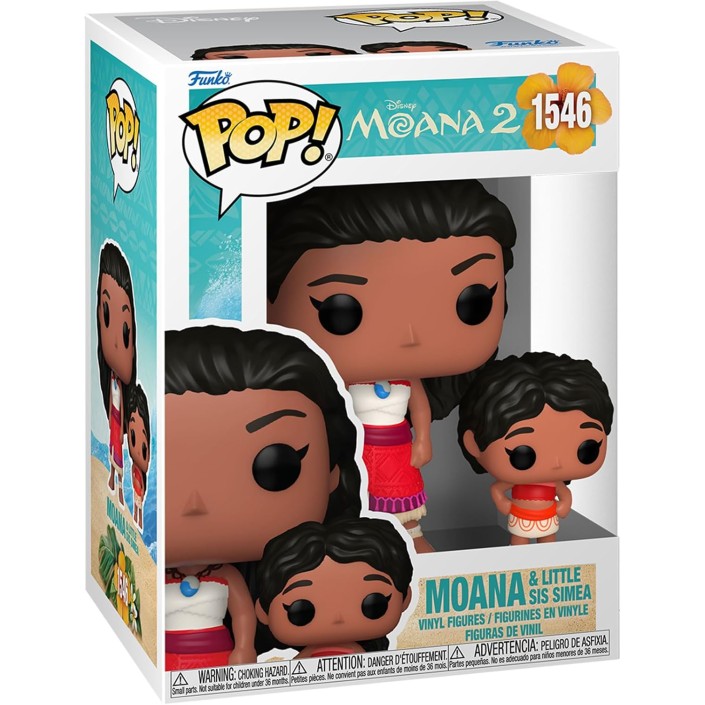 Figura Funko Pop! Disney Vaiana 2 Moana y Simea...