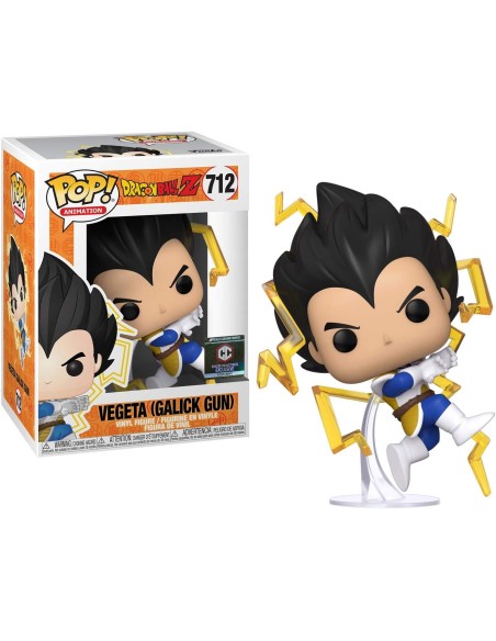 Figura Funko Pop! Dragon Ball Vegeta Galick Gun Modelo 712 | 46058
