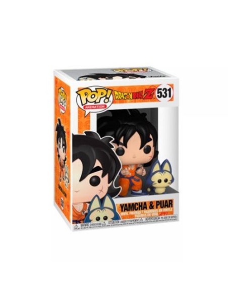 Figura Funko Pop! Dragon Ball Yamcha & Puar Modelo 531 | 36405