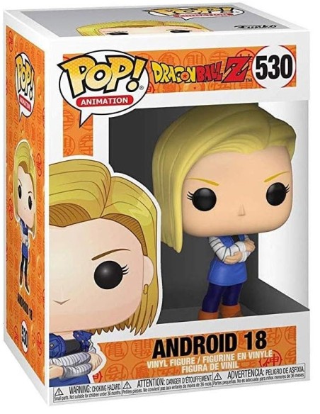 Figura Funko Pop! Dragon Ball Android Z 18 Modelo 530 | 36403