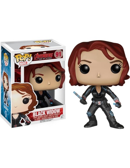 Figura Funko Pop! Marvel Los Vengadores Viuda Negra Modelo 91 | 4793