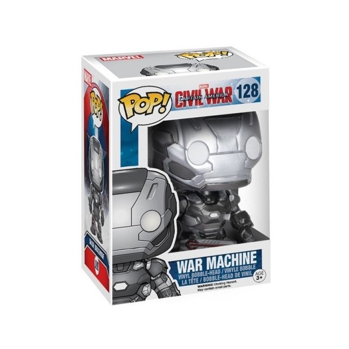 Figura Funko Pop! Marvel War Machine Modelo 128...