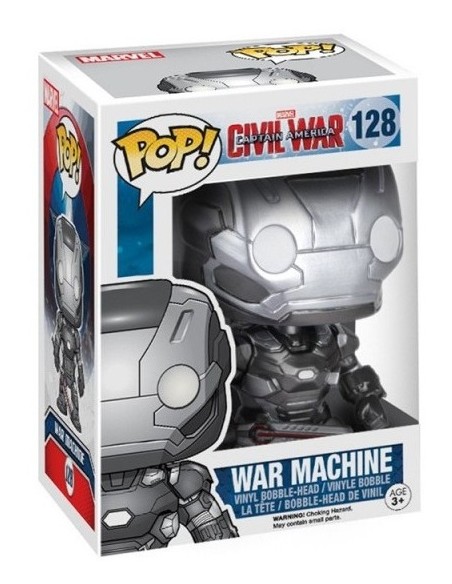 Figura Funko Pop! Marvel War Machine Modelo 128 | 7227