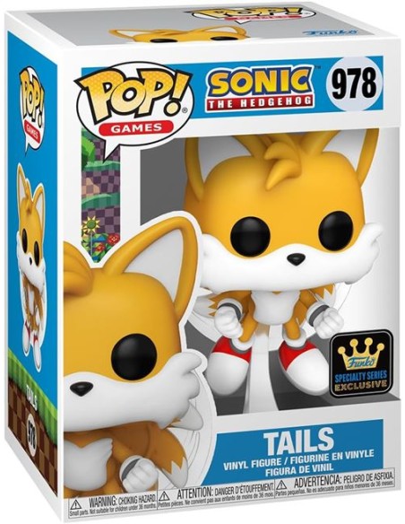 Figura Funko Pop! Juegos Sonic The Hedgehog Tails Volando Modelo 978 | 82617 Edición Exclusiva