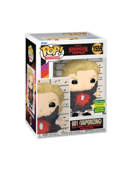Figura Funko Pop! Televisión Stranger Things 001 Vaporizing Modelo 1559 | 78310 Edición Limitada Convención Verano 2024
