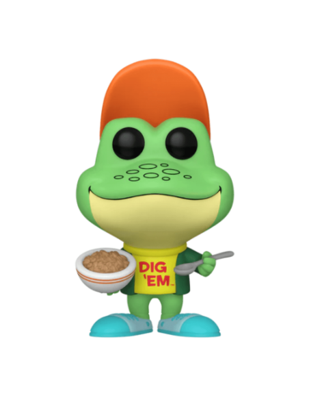 Figura Funko Pop! Iconos Kellogg´s Honney Smacks Dig Em´ Frog Modelo 230 | 78320 Edición Limitada Convención Verano 2024