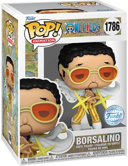 Figura Funko Pop! Animación One Piece Borsalino Modelo 1786 | 82836 Edición Especial