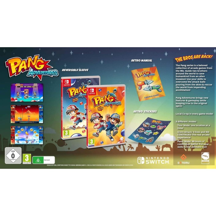 Juego Pang Adventures Buster Edition para...