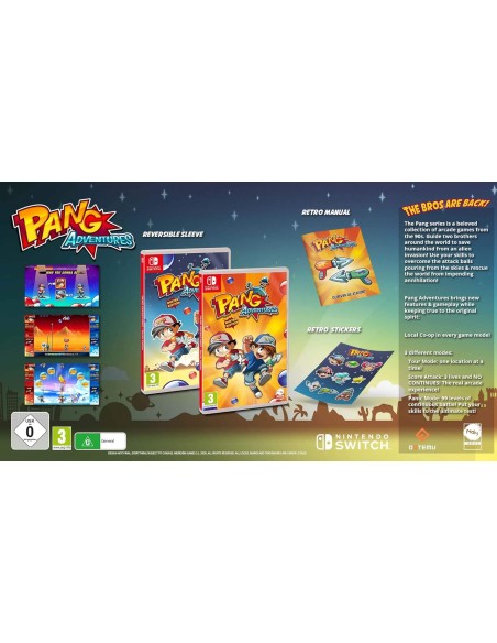 Juego Pang Adventures Buster Edition para Nintendo Switch