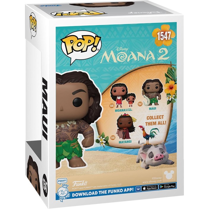 Figura Funko Pop! Películas Moana 2 Vaiana Maui...