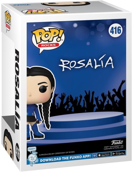 Figura Funko Pop! Rocks Rosalía Motomami Tour Modelo 416 | 75405