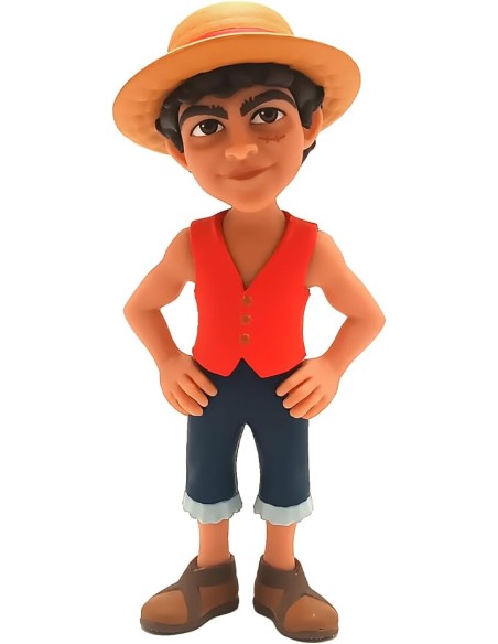 Figura Minix One Piece Monkey D. Luffy Modelo 135