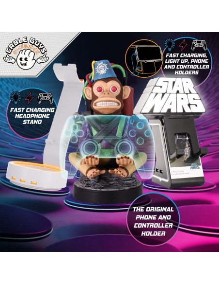 Soporte Cable Guys para Mando o Móvil Modelo One Piece Monkey D. Luffy